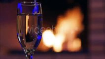 Glass Of Sparkling Wine - Stock Footage | VideoHive 9929637