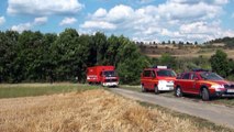 Waldbrand Sechshelden Samstag 17,8,2013