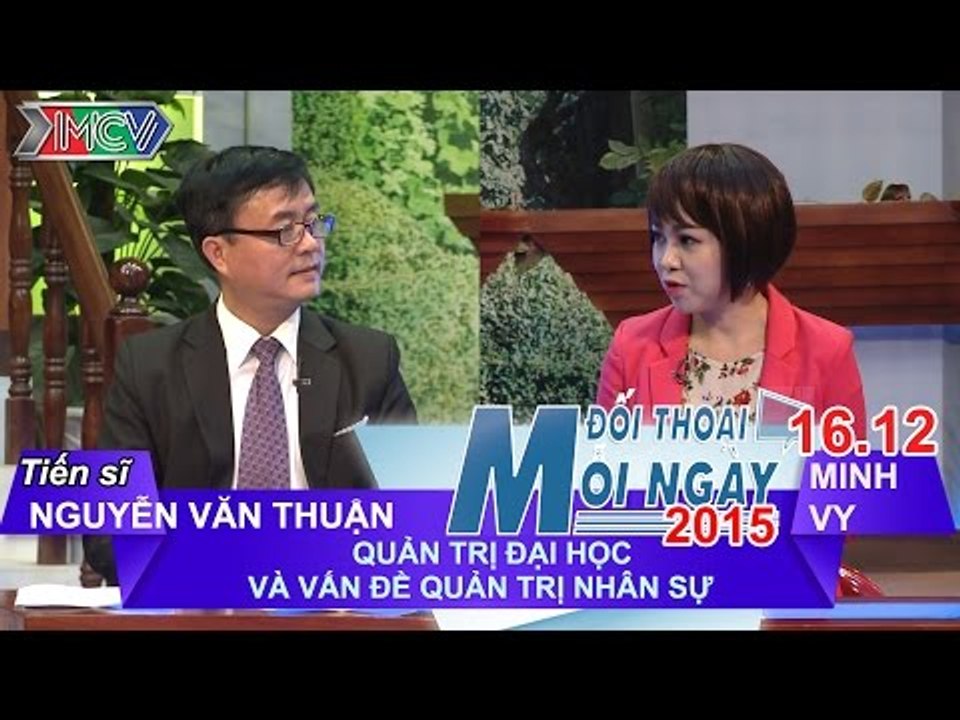 Quản trị ĐH và vấn đề quản trị nhân sự - TS. Ng...