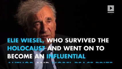 Nobel Prize winner and Holocaust survivor Elie Wiesel dies at 87