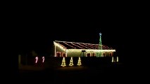 Decoração de Natal - Show das luzes sincronizadas em 2011 - Morungaba-SP [vídeo 07/09]