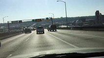 Bus lane violation West Seattle Bridge 05312016
