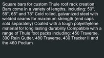 Thule LB65 Roof Rack Load Bars 65 Inch Set of 2