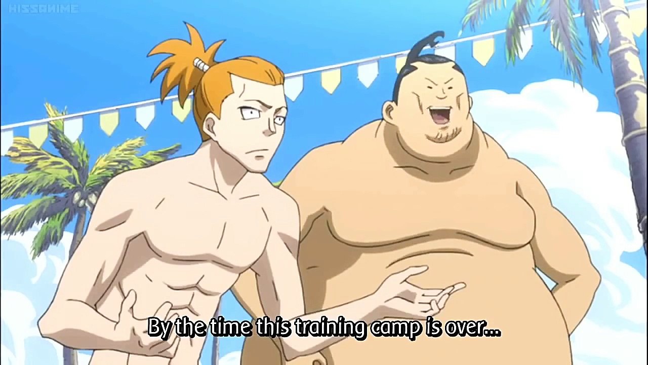 Natsu and Gray at the Beach (SUBBED)