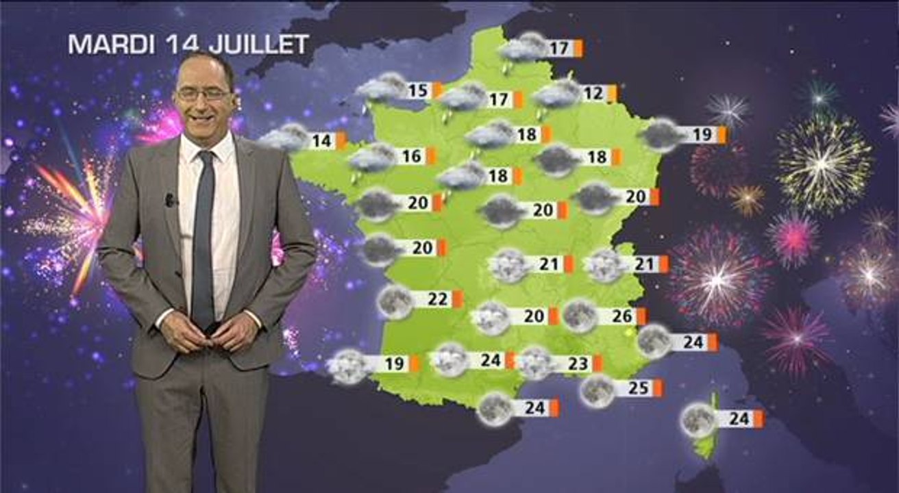 Météo 14 juillet : la fête aux pétards mouillés ?