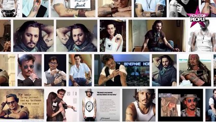 Johnny Depp divorcé, il change son tatouage d’amour pour Amber Heard en insulte (Vidéo)