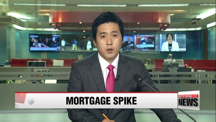Major Korean banks' home-backed loans record sharp rise in June