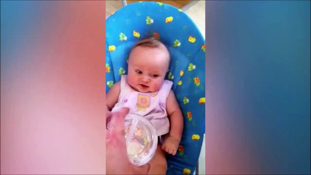 Maman et bébé n'apprécient pas trop la blague de papa