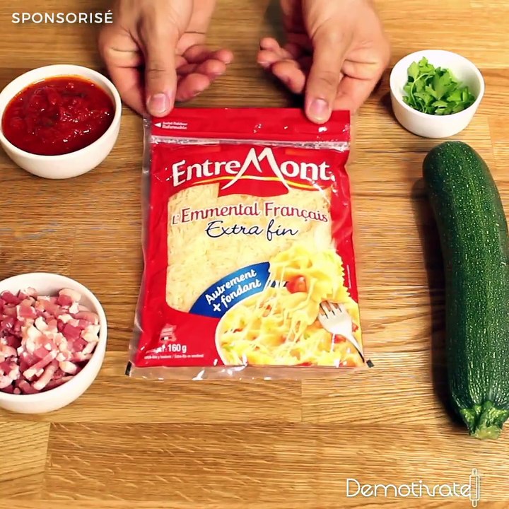 Découvrez cette recette très originale pour cuisiner des courgettes farcies  en petits bateaux d’Entremont