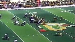 Oregon RB Jerry Brown 29 yard run vs. Nevada 9-07-1996