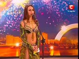 World's Beautiful Belly Dancer on Ukraine's Got Talent 2016