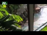 Video footage of terrorist attack in gulshan at facebook