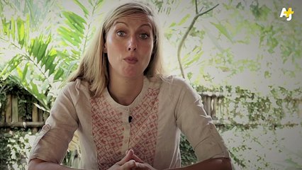 This young woman is fasting for the first time to show her support for her Muslim friends.