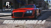 Realistic Cars 2.0 (Video Editor) Machinima - Real Cars in GTA V