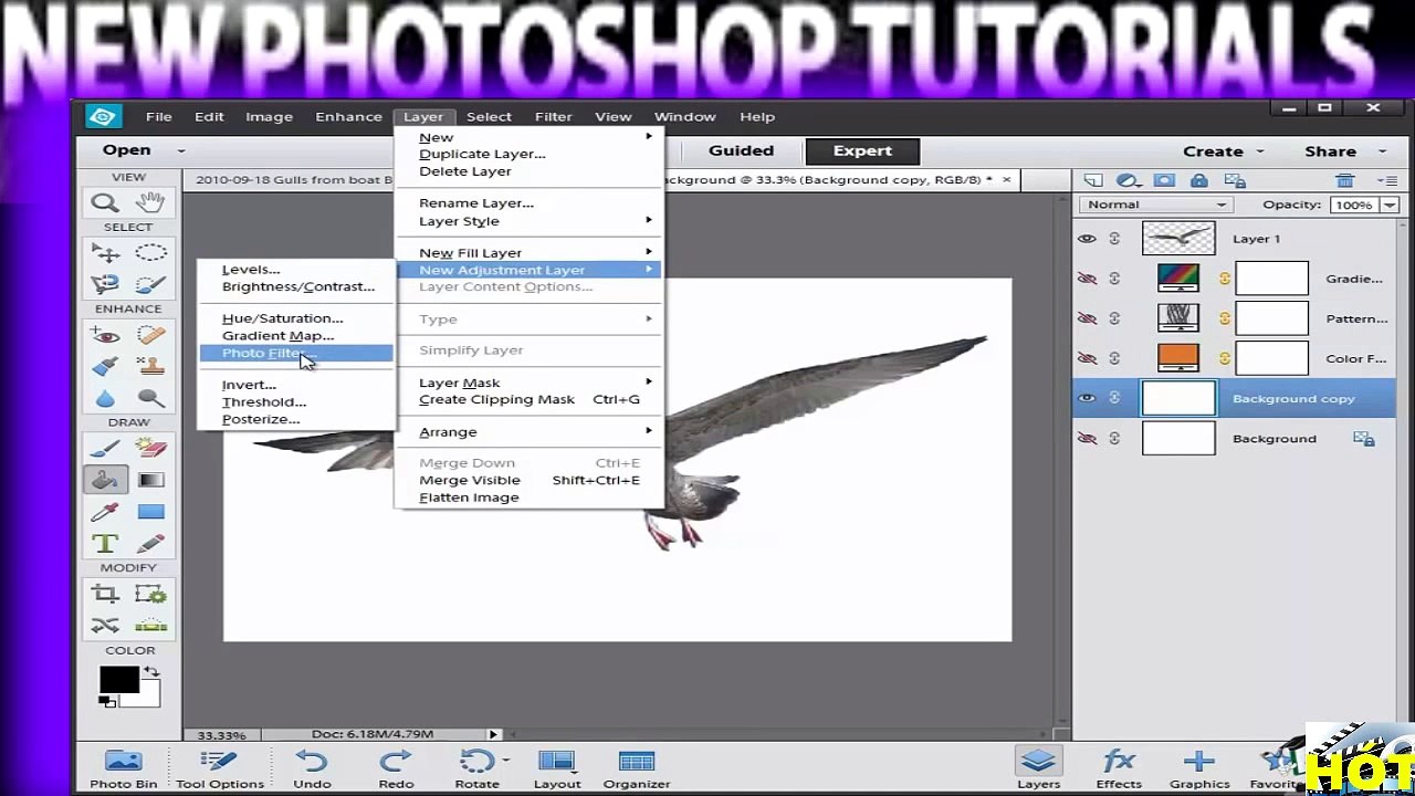 Tutorial Use Layers in Photoshop Elements 12_ Using Adjustment Layers