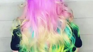 Hidden Rainbow Hair -Ultra HD 2K HD Vedio.