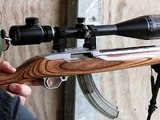 Ruger 10/22 shooting in slow motion