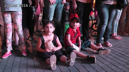 Танцы на открытом воздухе