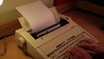 Brother AX-15 electric typewriter