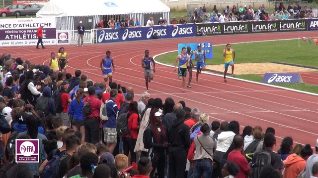 Finale 200 m Cadets