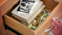 Ealing Oak 2 Drawer Bedside Cabinet - The Cotswold Company