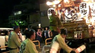 田町（たまち）成田祇園祭　2011.7.10　22:21