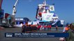 First Turkish aid ship to Gaza docks in Israeli port of Ashdod