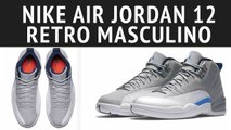 TÊNIS NIKE AIR JORDAN 12 RETRO MASCULINO - Tênis, Nike, Air, Jordan, 12, Retro, Masculino