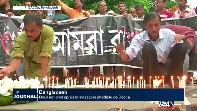 Bangladesh: deuil national après le massacre jihadiste de Dacca