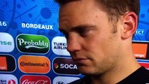Manuel Neuer Interview nach Spiel Deutschland Italien bester Torwart der Welt EM2016