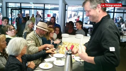 Saint-Brieuc. Bulles à croquer : de l'art de cuisiner les auteurs