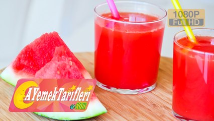Karpuzlu Limonata Nasıl Yapılır? | Karpuzlu Limonata Tarifi