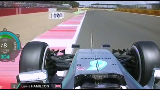F1 2015 Lewis Hamilton Silverstone Pole Lap