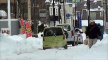 H26 2 15 大雪　雪かき動画