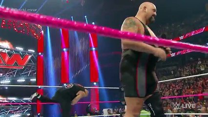 Brock Lesnar lays waste to Big Show- Raw, Oct. 5, 2015