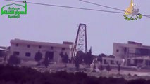 ادلب - النيرب || قصف حاجز زهرة المدائن بالدبابة ت 72 25-3