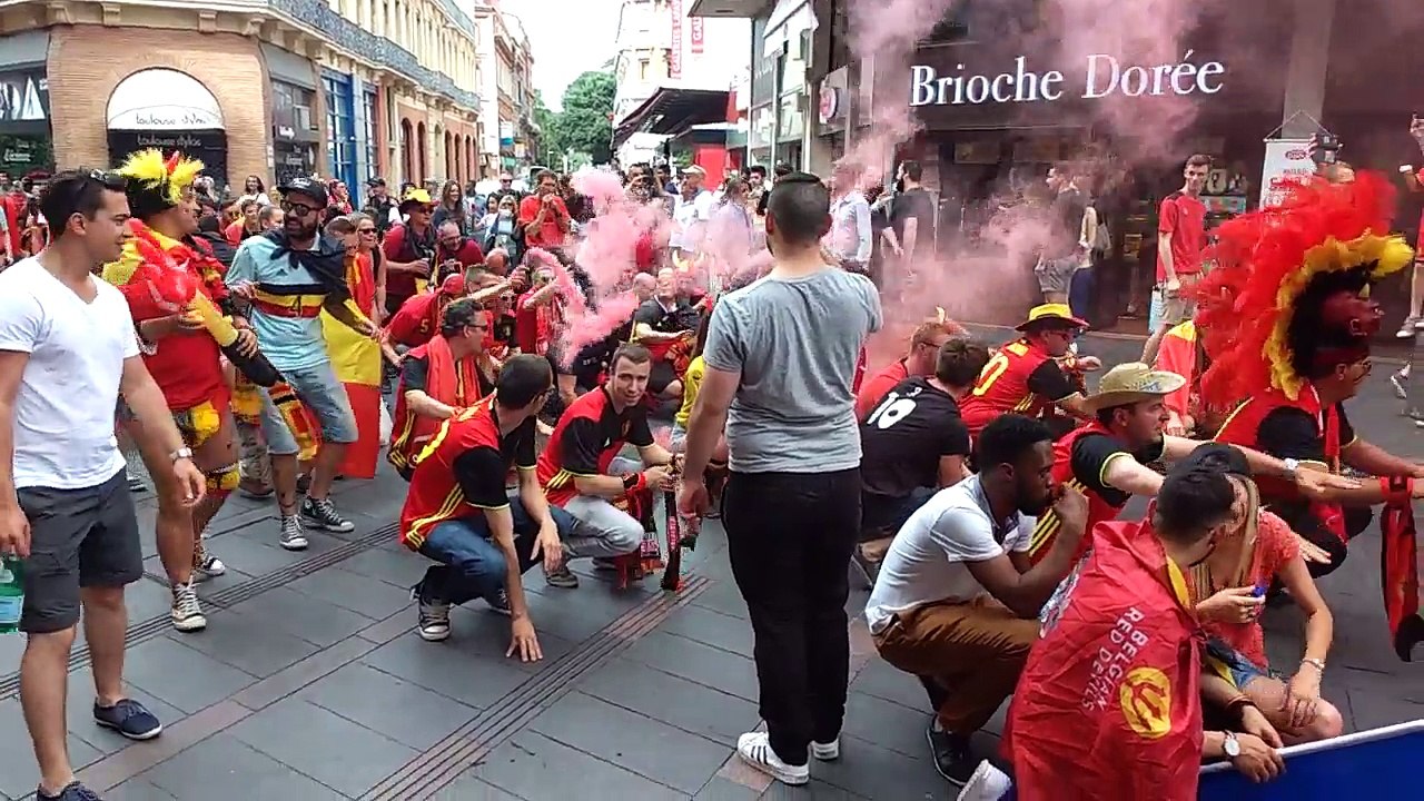 supporters Belges Toulouse 2016