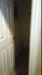 Bathroom music controlled by light switch