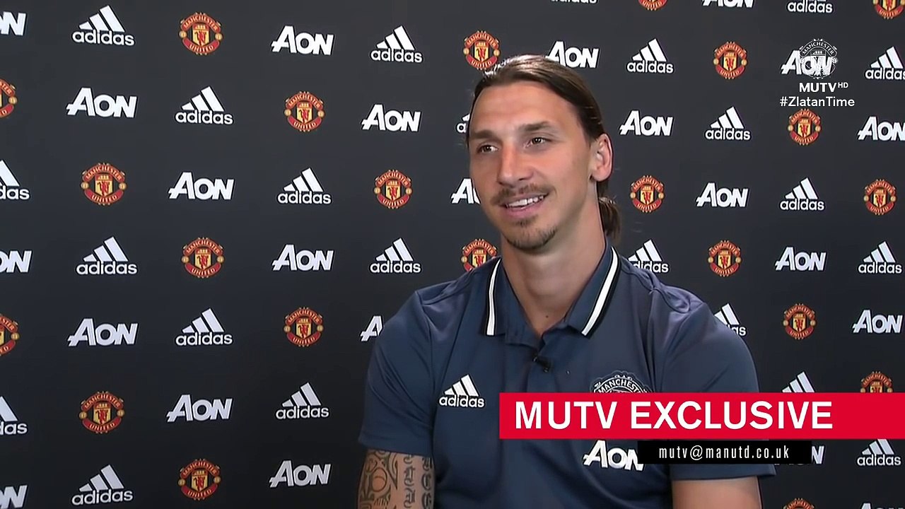 Zlatan Ibrahimovic's first MUTV interview - HD