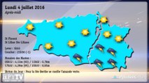 [HPyTv Pyrénées] La Météo de Tarbes Pau Bayonne (4 juillet 2016)
