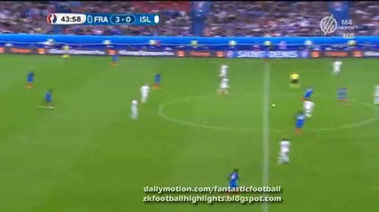 4-0 Antoine Griezmann Goal - France 4-0 Iceland