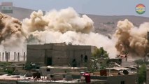 Бомбардировки позиций ДАИШ в Дерайя сирийской армией