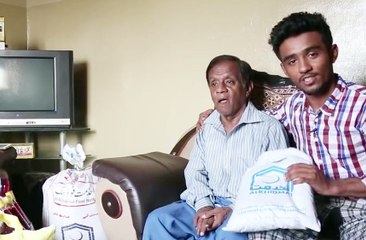 Alkhidmat Foundation Sends Eid Package Gift To Mr. Munna Lahore (Famous Actor Who Played Zakoota Jin In Ainak Walla Jin).