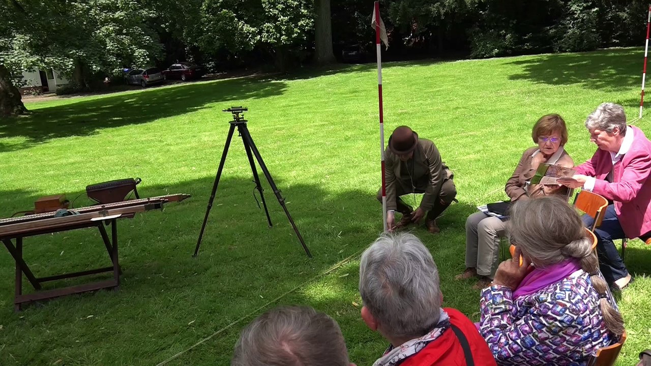 Leverkusen: Vermessung im Jahr 1910 (03.07.2016)