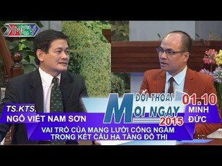 Mạng lưới cống ngầm trong kết cấu HT ĐT - KTS. Ngô Viết Nam Sơn | ĐTMN 011015