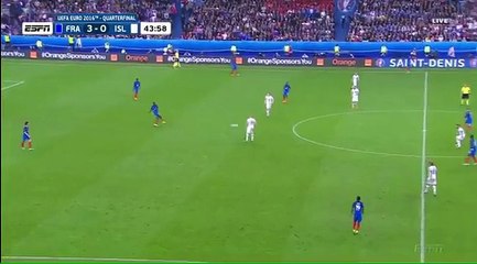 Antoine Griezmann France - Iceland 4-0 Euro 2016
