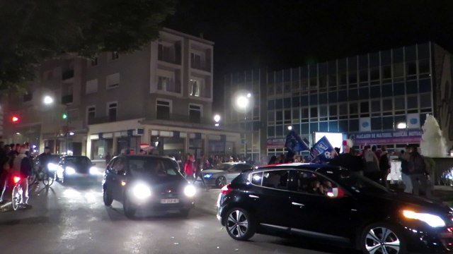 Maubeuge fête la victoire des Bleus en quart de finale de l'Euro 2016