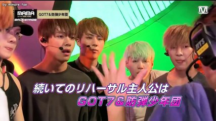 (arabic sub) BTS MAMA Backstage