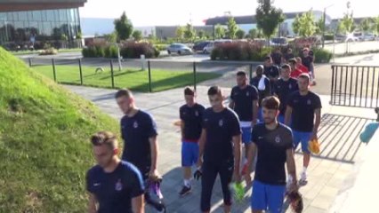 Trabzonspor, Slovakya'da İlk Çalışmasını Yaptı