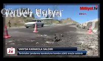 PKK, bomba yüklü araçla karakola saldırdı